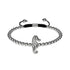 Reef | Silver | Seahorse Macrame Charmballa Bracelet